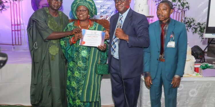 Director of Nursing Services, Mrs. Mary Bifarin, Honored in Heartfelt Retirement Ceremony at OAUTHC