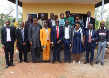 OAUTHC SCICS Swears in New Executive, Donates Security Post to Hospital Management