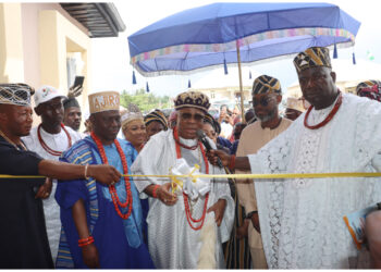 Ijesaland Geriatric Centre Gets Major Boost as Lateef Bakare Commissions New Building