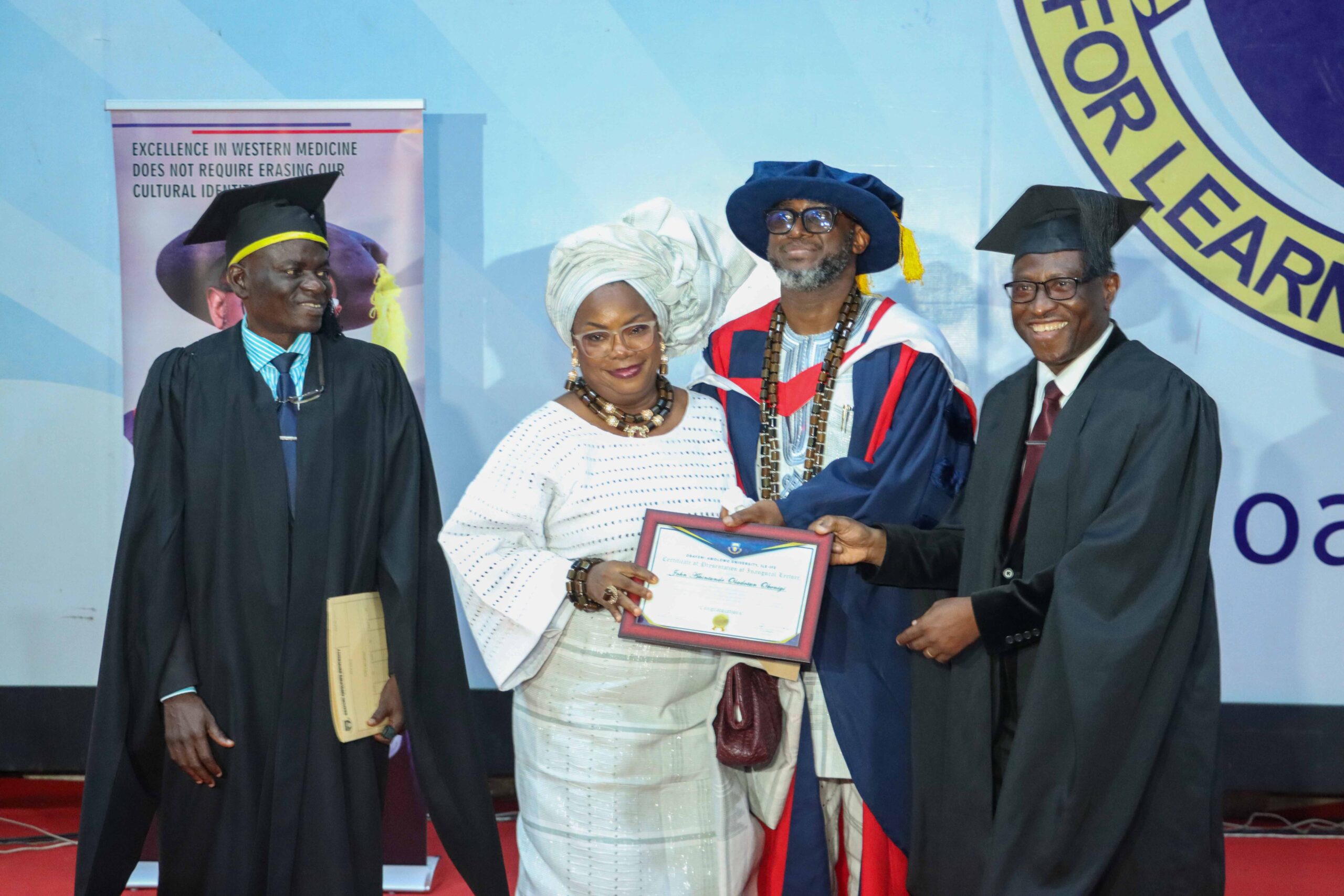 OAUTHC CMD Delivers 424th OAU Inaugural Lecture, Calls for Greater Investment in Child Heart Care
