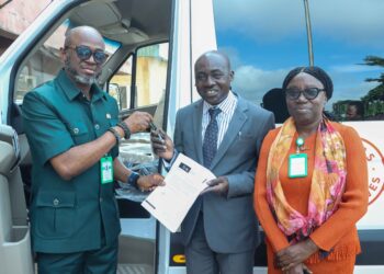 Federal Government Donates Advanced Life Support Ambulance to OAUTHC