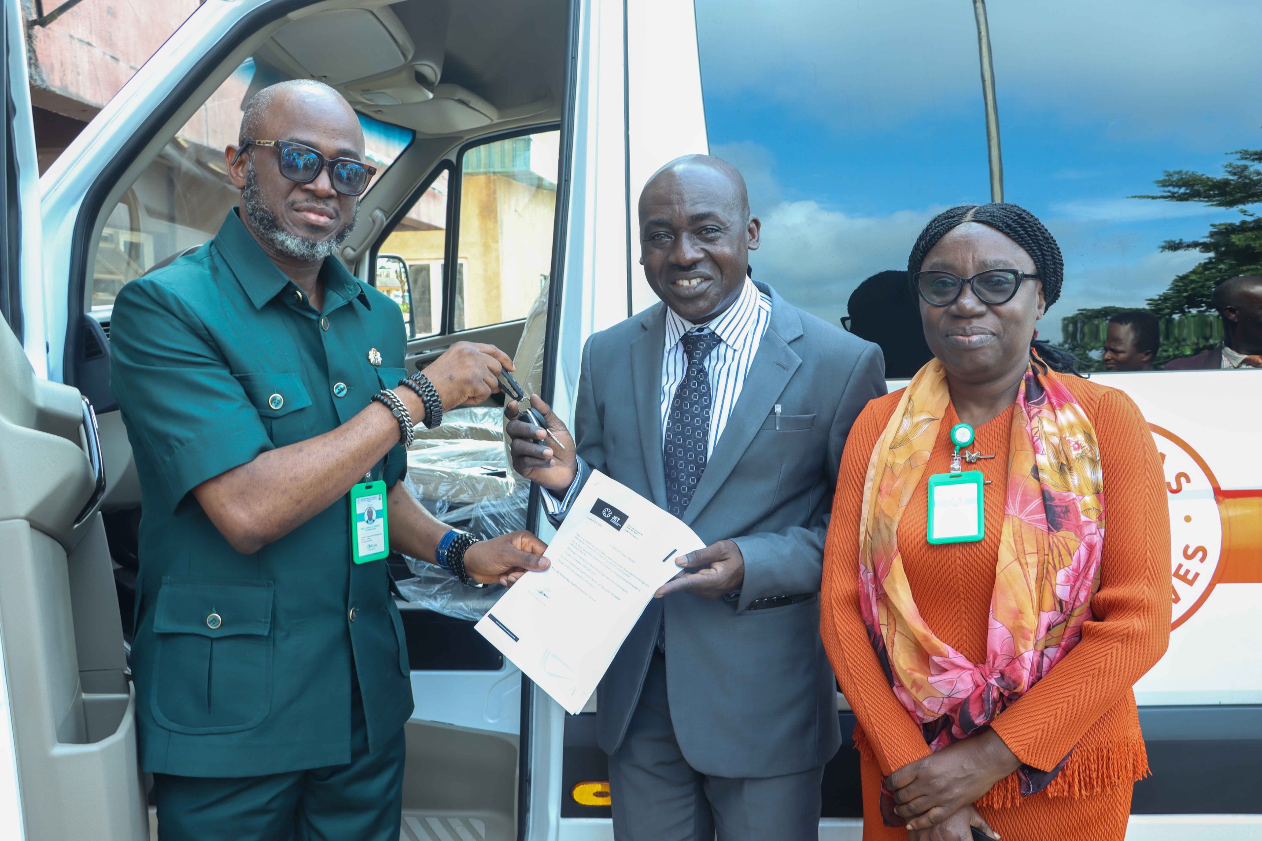 Federal Government Donates Advanced Life Support Ambulance to OAUTHC